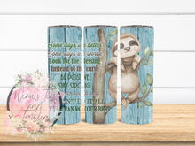Load image into Gallery viewer, Sloth Tumbler