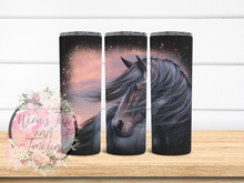 Load image into Gallery viewer, Horse in the wind Tumbler