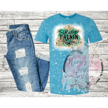 Load image into Gallery viewer, Im just talking Tennessee Bleached Tshirt - RoseCreationsLLC