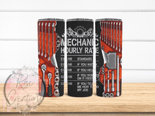 Load image into Gallery viewer, Mechanics Tumbler - RoseCreationsLLC