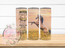 Load image into Gallery viewer, Never Forget Who You Are Tumbler - Weaves Tees and Tumblers