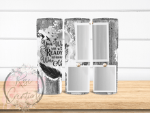 Load image into Gallery viewer, Your Wings Were Ready Tumbler - RoseCreationsLLC