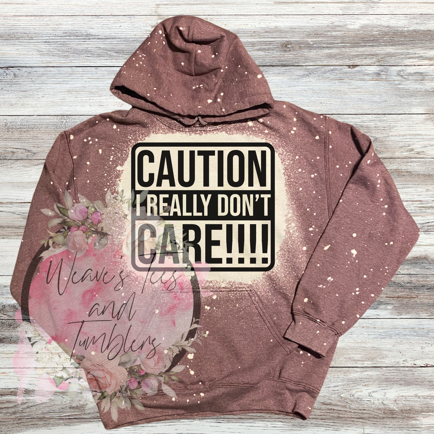 Gildan Heavy Blend Caution Hoodie