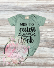 Load image into Gallery viewer, Infant Onesie - Alarm Clock
