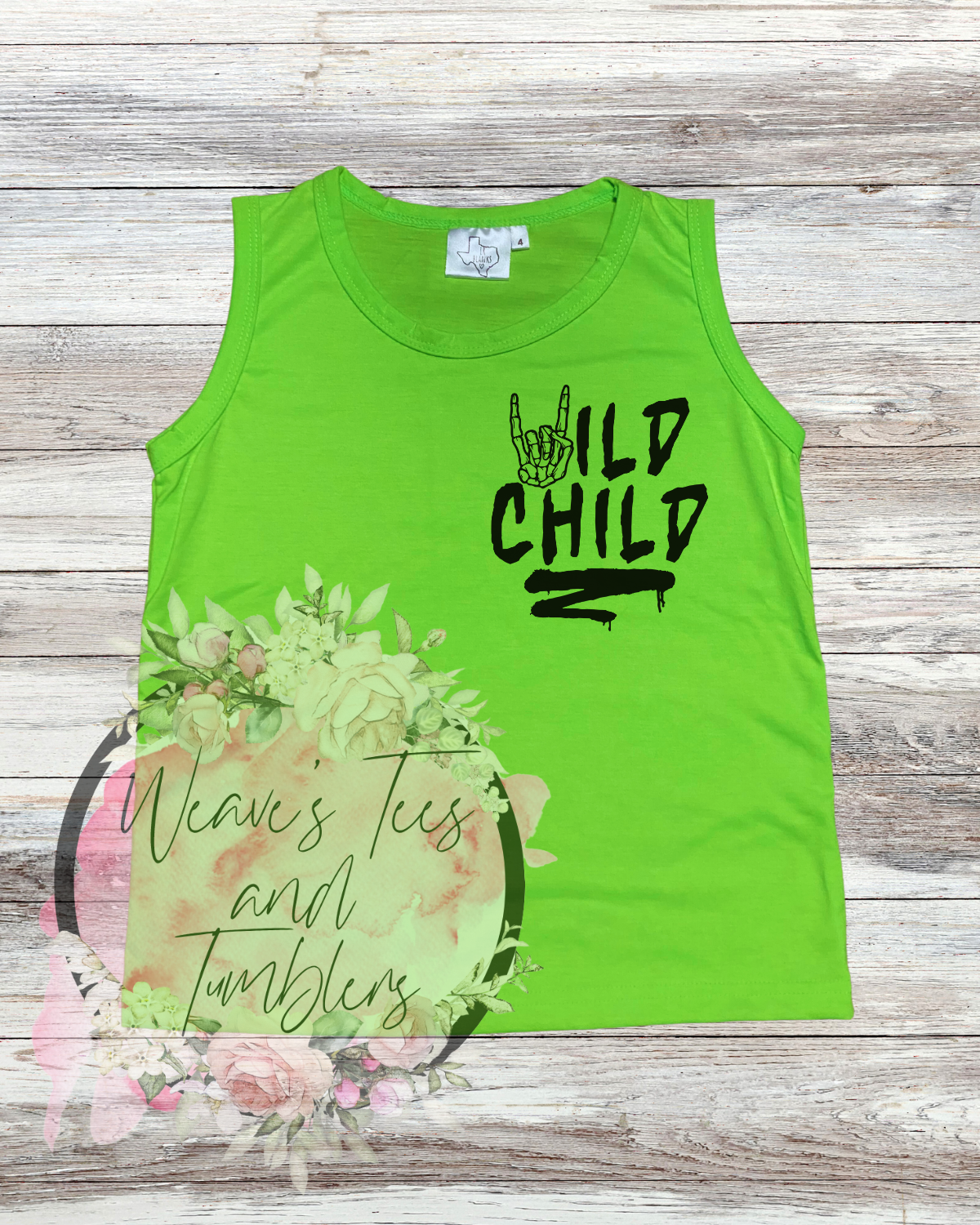 Toddler Tank Top - Wild Child