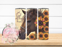 Load image into Gallery viewer, Sunflower Horse Tumbler
