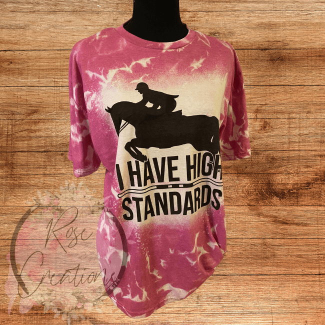 High Standards Scrunched Tshirt - RoseCreationsLLC