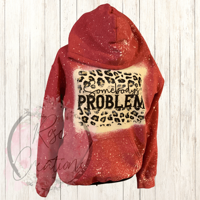 Gildan Heavy Blend Somebodys Problem Hoodie - RoseCreationsLLC