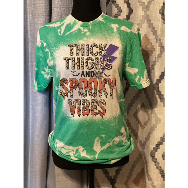 Scrunched Thick Thighs Tshirt - RoseCreationsLLC