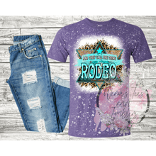 Load image into Gallery viewer, Rodeo Bleached Tshirt - RoseCreationsLLC
