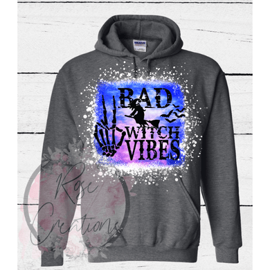 Gildan Heavy Blend Bad Witch Hoodie - RoseCreationsLLC