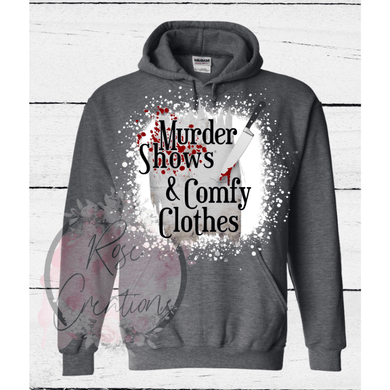 Gildan Heavy Blend Murder Shows Hoodie - RoseCreationsLLC