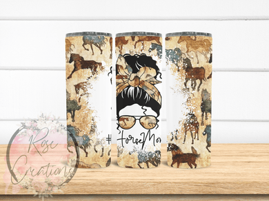 Horse Mom Tumbler - RoseCreationsLLC