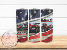 Load image into Gallery viewer, Case Tractor Tumbler - RoseCreationsLLC
