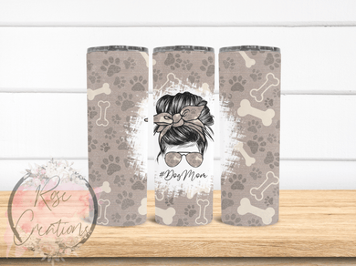 Dog Mom Tumbler - RoseCreationsLLC