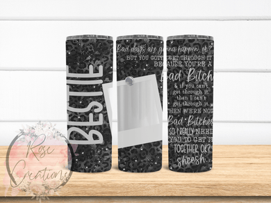 Bestie Tumbler - RoseCreationsLLC