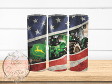 Load image into Gallery viewer, John Deere Tumbler - RoseCreationsLLC
