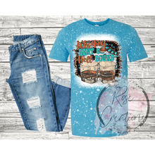 Load image into Gallery viewer, Whiskey Bent Bleached Tshirt - RoseCreationsLLC
